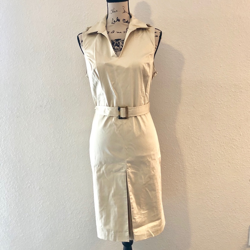 Ann Taylor 12P tan dress